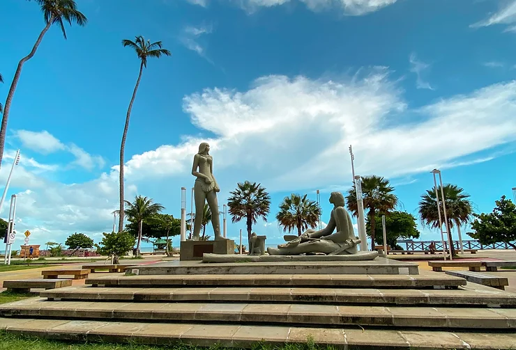 Dicas de Fortaleza: Estátua da Praia de Iracema em Fortaleza